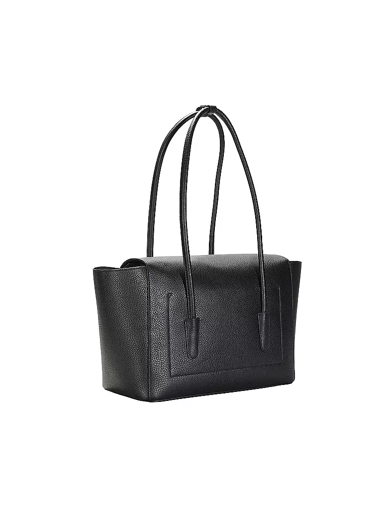 COCCINELLE | Ledertasche - Shopper DOBBLE BEAT | hellblau