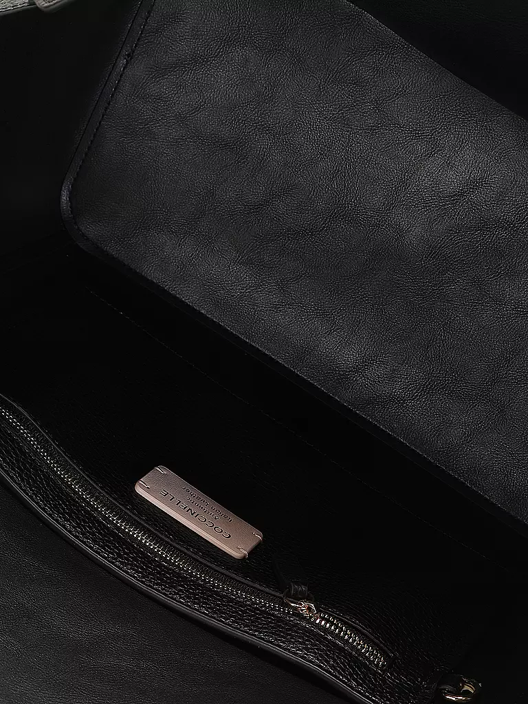 COCCINELLE | Ledertasche - Shopper DOBBLE BEAT | hellblau
