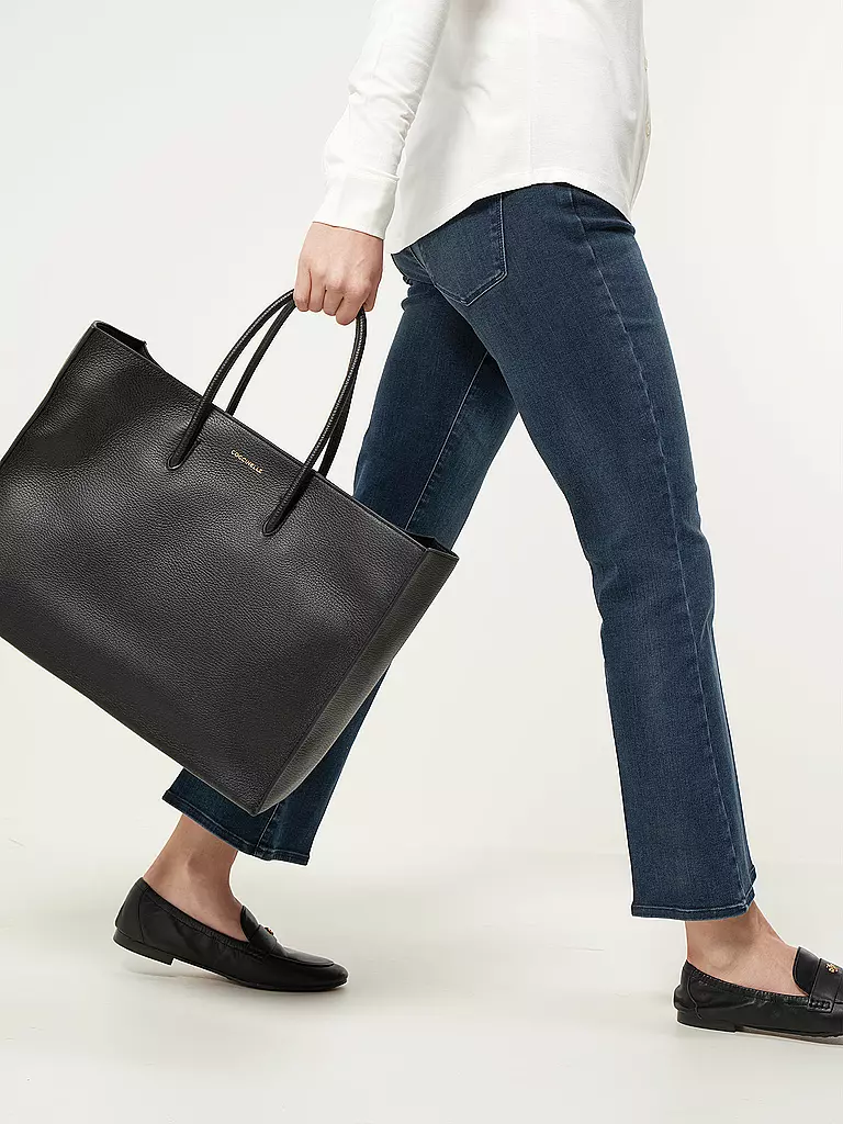 COCCINELLE | Ledertasche - Shopper Myrtha | schwarz