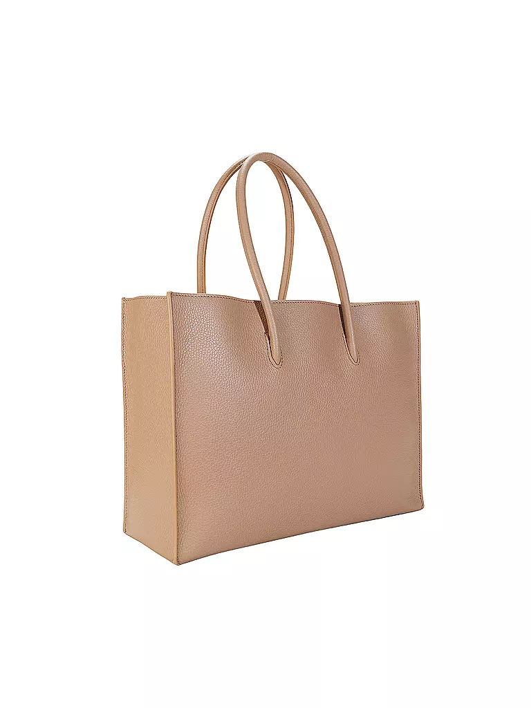 COCCINELLE | Ledertasche - Tote Bag COCCINELLEMYRTHA MAXI LOG | camel