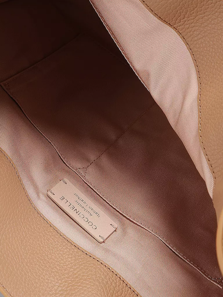 COCCINELLE | Ledertasche - Tote Bag COCCINELLEMYRTHA MAXI LOG | camel