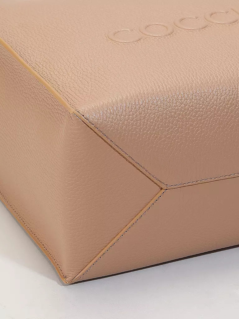 COCCINELLE | Ledertasche - Tote Bag COCCINELLEMYRTHA MAXI LOG | camel