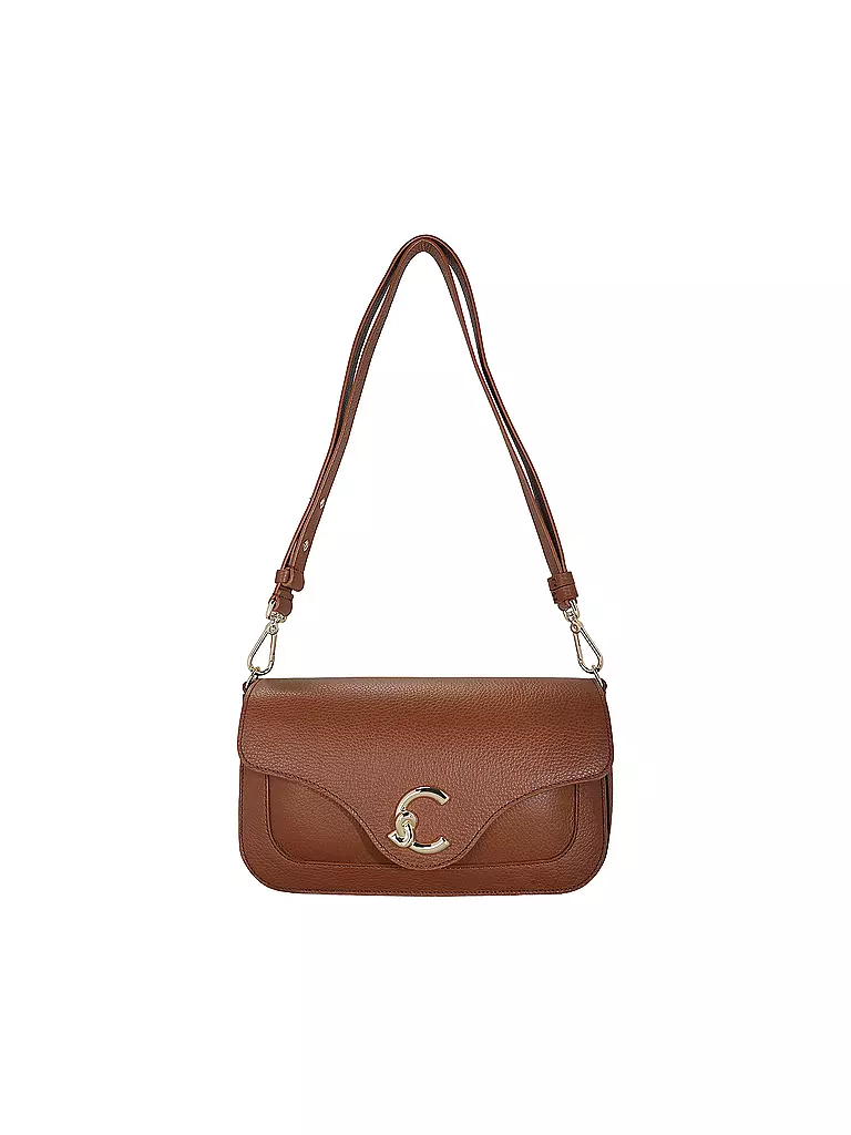 COCCINELLE | Ledertasche - Umhängetasche C-ME | braun