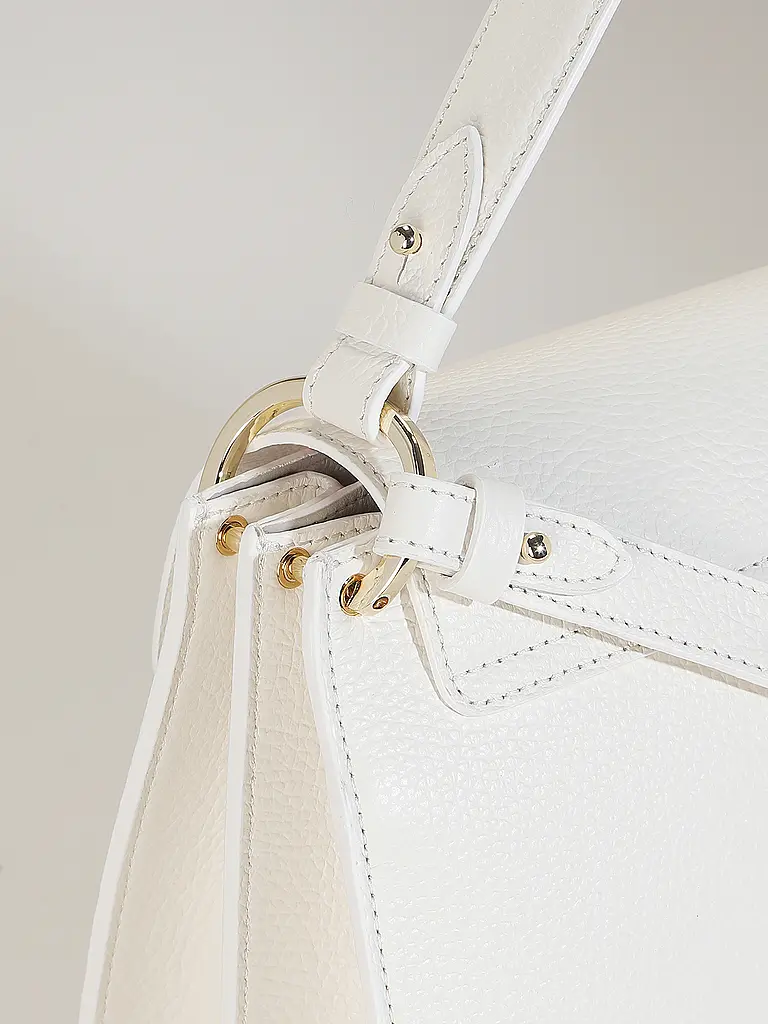 COCCINELLE | Ledertasche - Umhängetasche C-ME | Creme