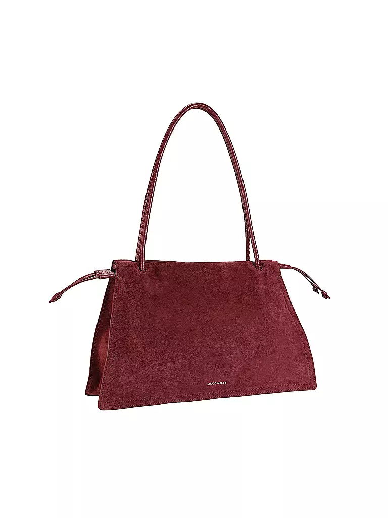 COCCINELLE | Ledertasche - Umhängetasche COCCINELLEDULSE | dunkelrot