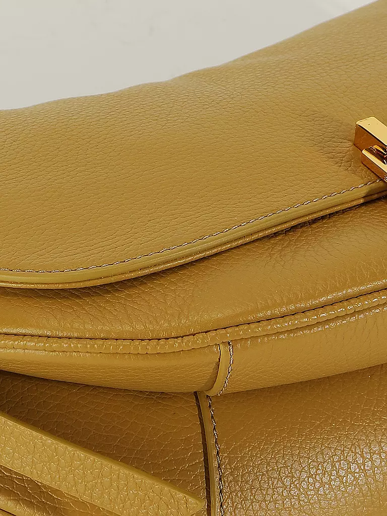 COCCINELLE | Ledertasche - Umhängetasche COCCINELLEMAGIE SOFT | senf