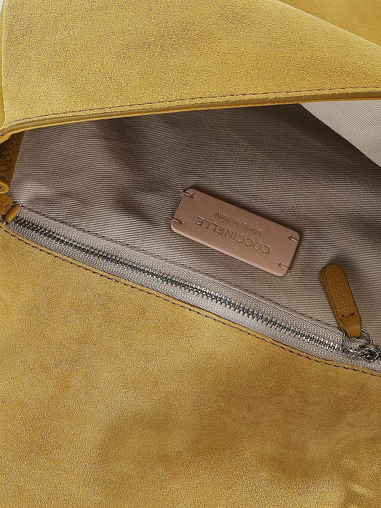 COCCINELLE | Ledertasche - Umhängetasche COCCINELLENEOFIRENZE | senf