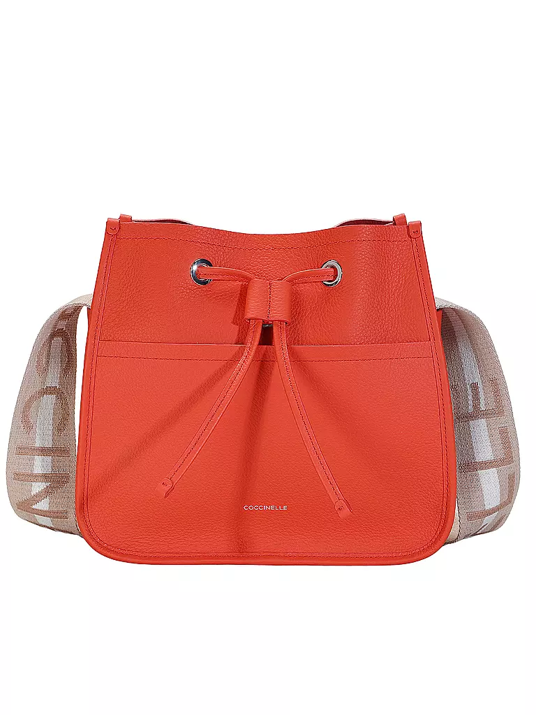 COCCINELLE | Ledertasche - Umhängetasche COCCINELLERAQUEL | orange