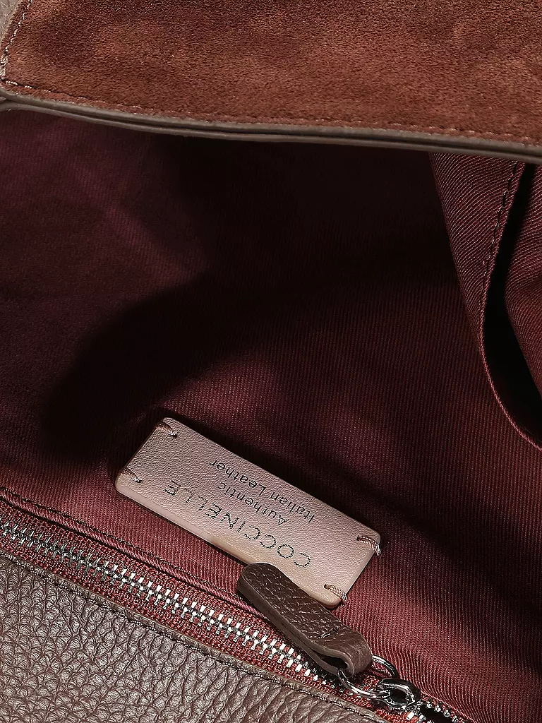 COCCINELLE | Ledertasche - Umhängetasche COCCINELLEREBEKKA | beige