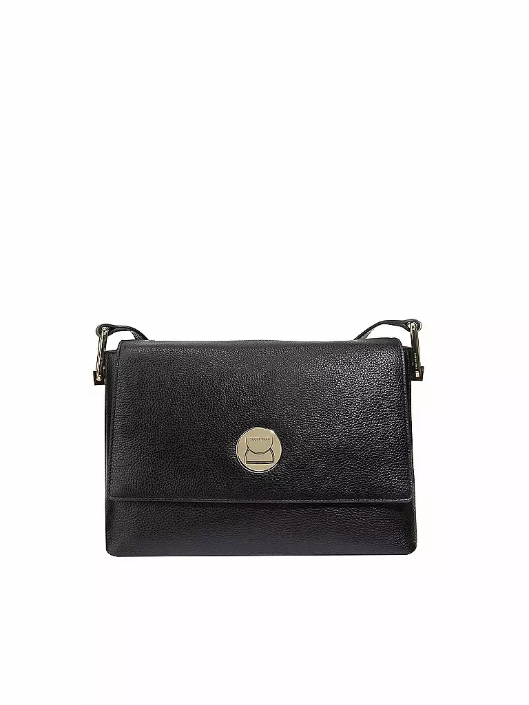 COCCINELLE | Ledertasche - Umhängetasche | schwarz
