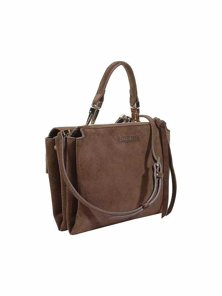 COCCINELLE | Ledertasche - Umhängetasche | braun