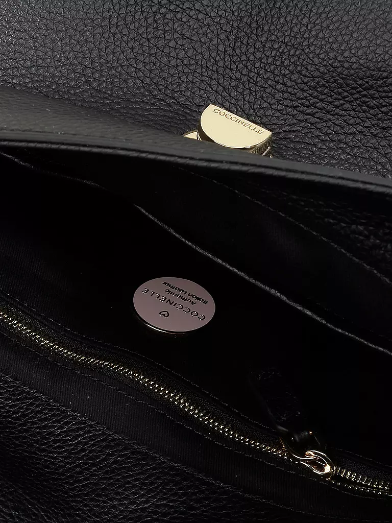 COCCINELLE | Ledertasche - Umhängetasche | schwarz