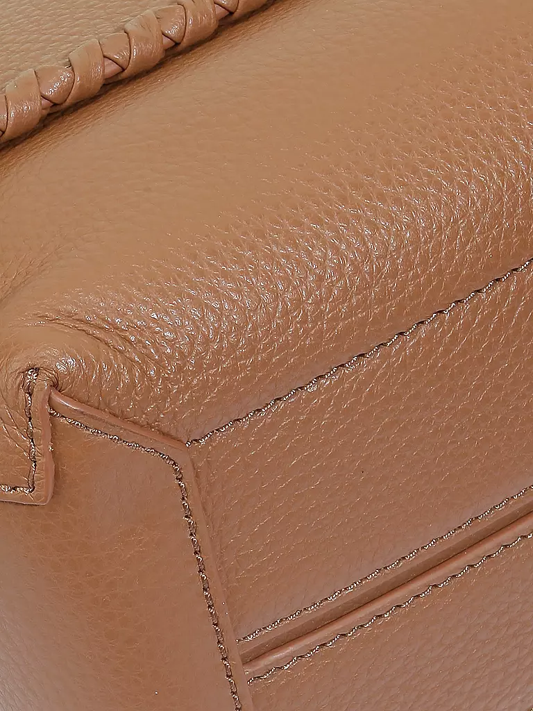 COCCINELLE | Ledertasche - Umhängetasche | Camel
