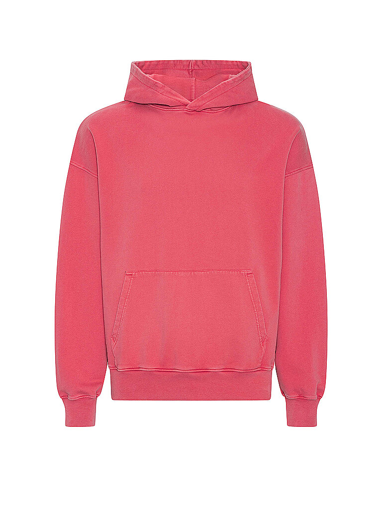 COLORFUL STANDARD Kapuzensweater - Hoodie rot | L