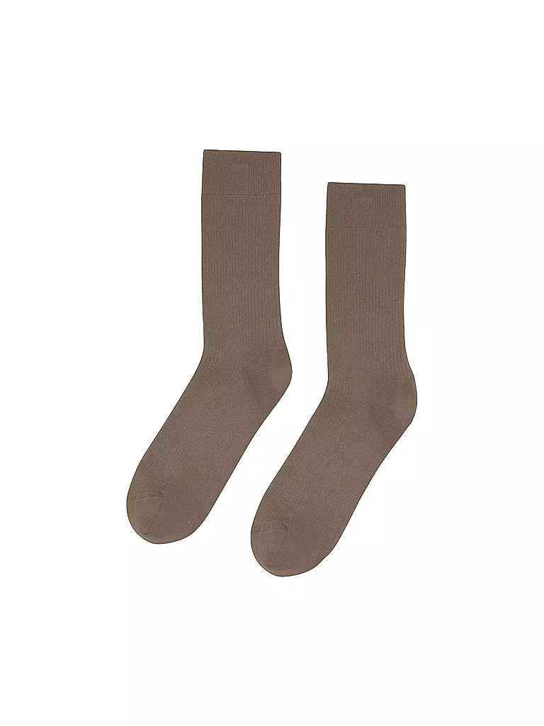 COLORFUL STANDARD | Socken warm taupe  | braun