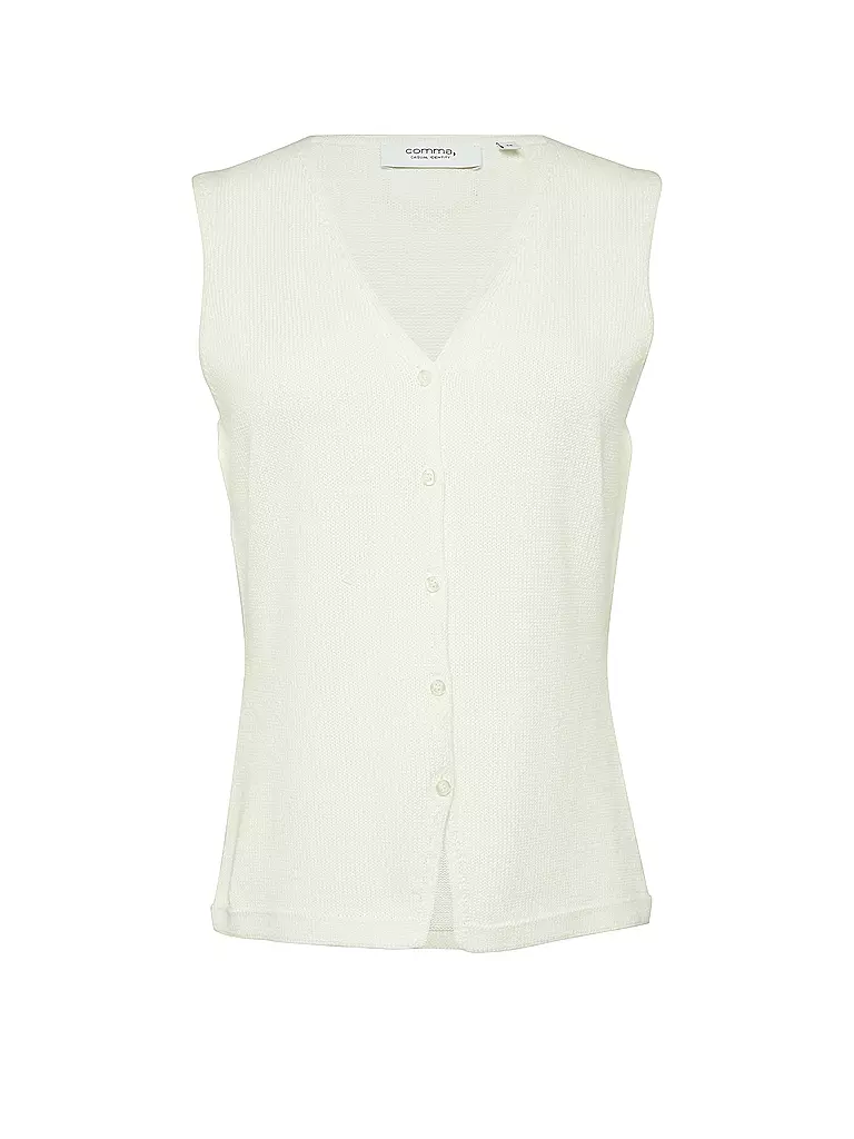 COMMA IDENTITY | Gilet | weiss