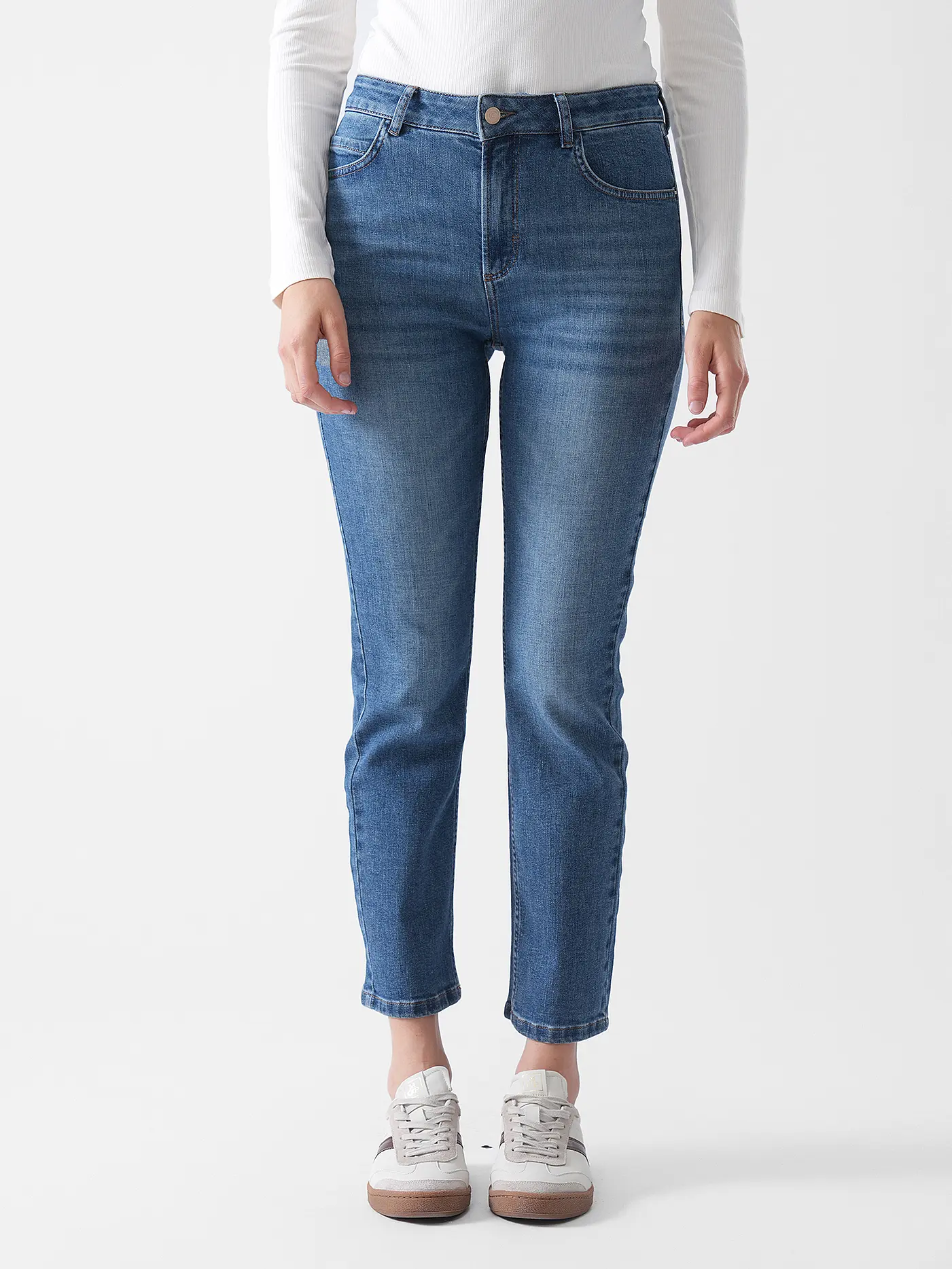 COMMA IDENTITY | Jeans Slim Fit  | blau