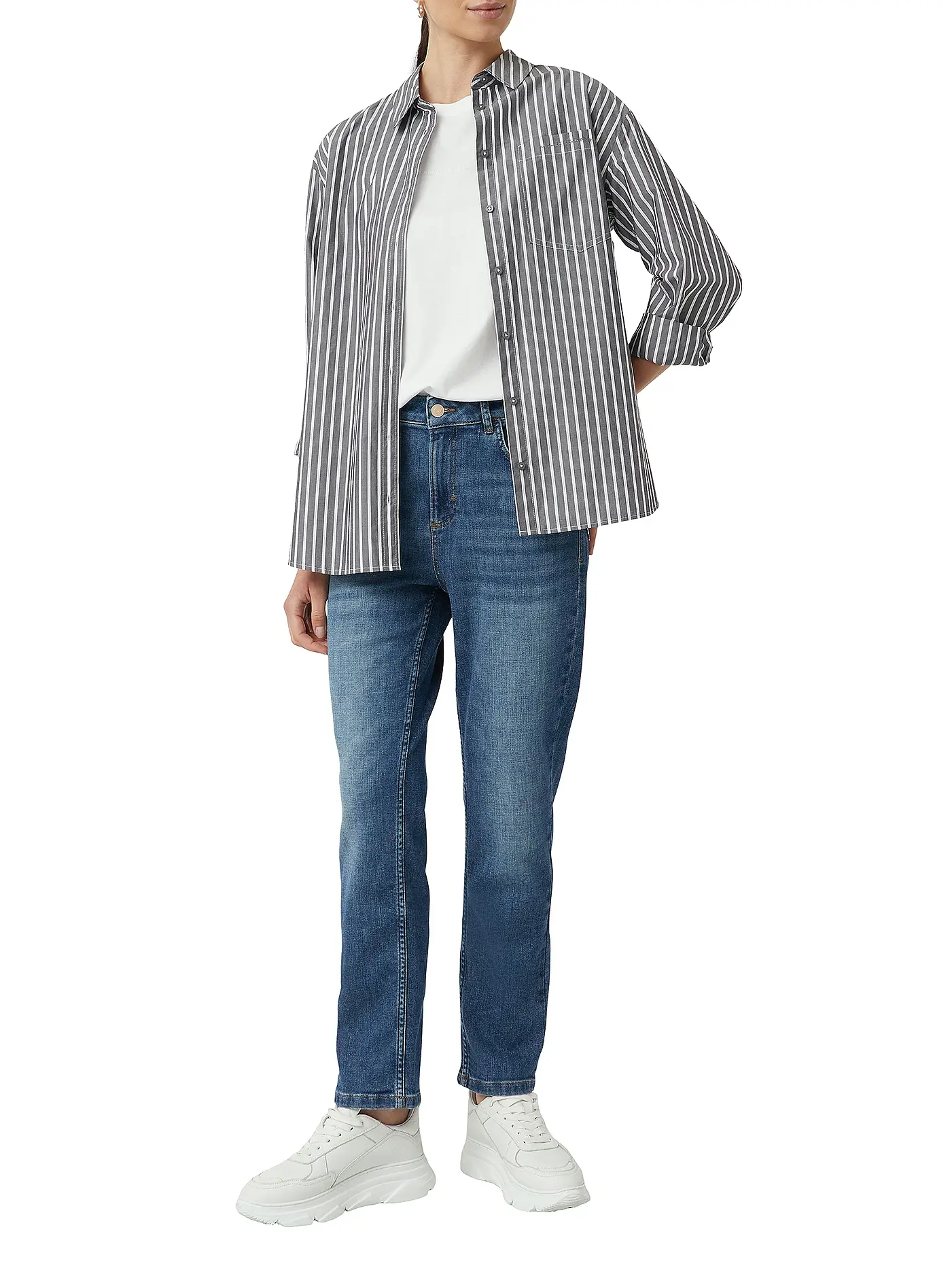 COMMA IDENTITY | Jeans Slim Fit  | blau