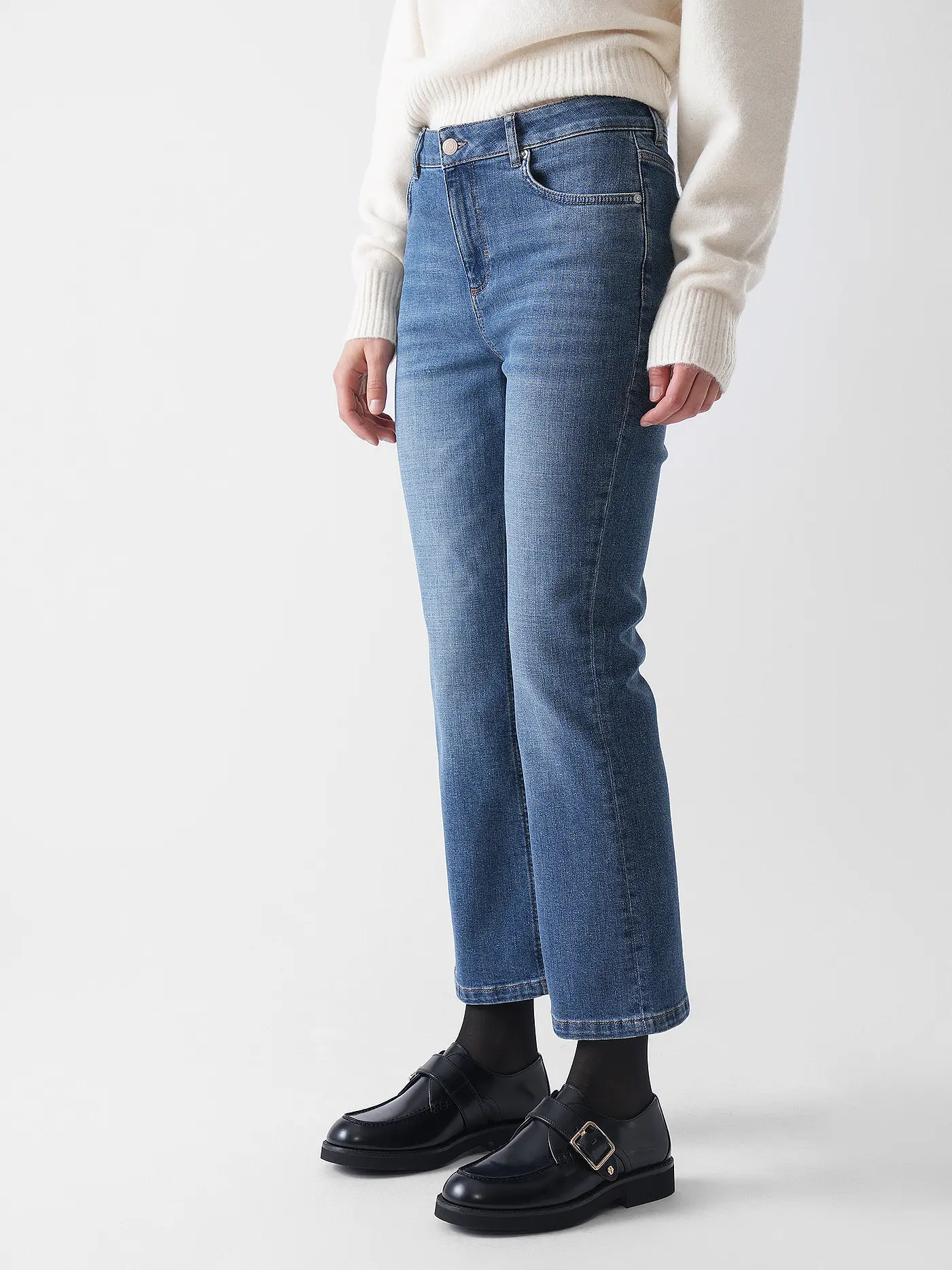COMMA IDENTITY | Jeans Wide Leg  | blau