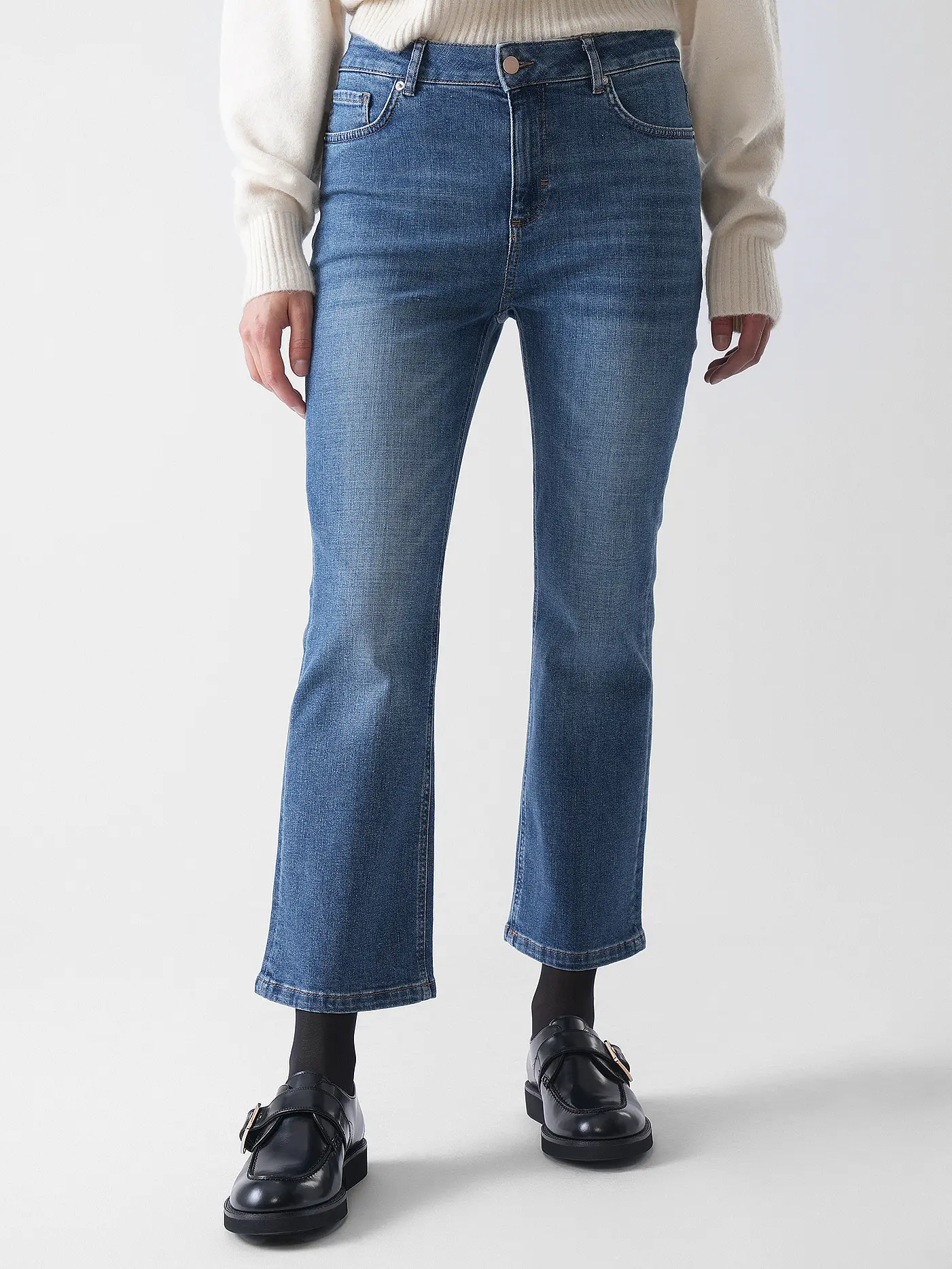 COMMA IDENTITY | Jeans Wide Leg  | blau