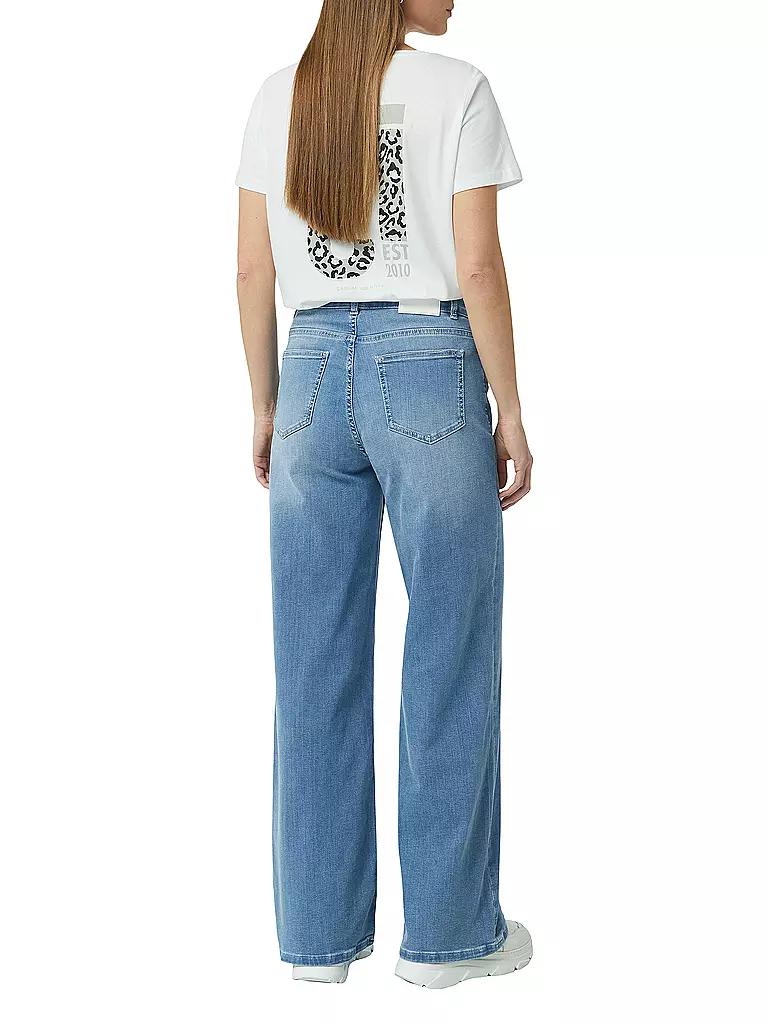 COMMA IDENTITY | Jeans Wide Leg | blau