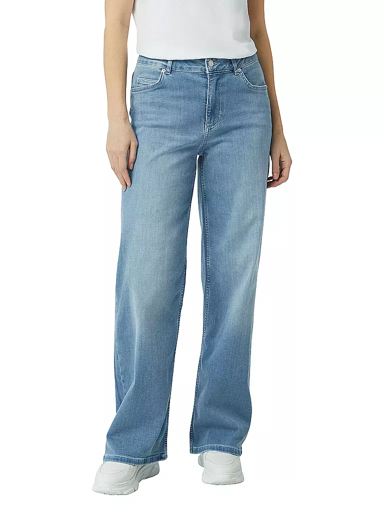 COMMA IDENTITY | Jeans Wide Leg | blau