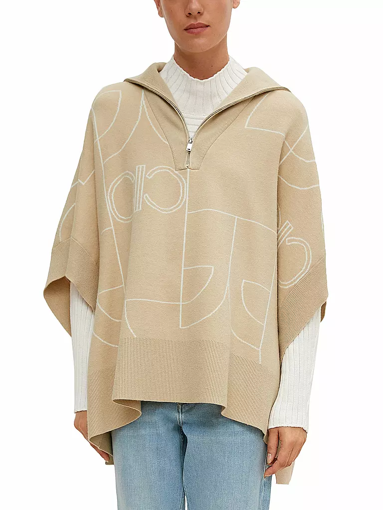 COMMA IDENTITY | Poncho -  Cape  | beige