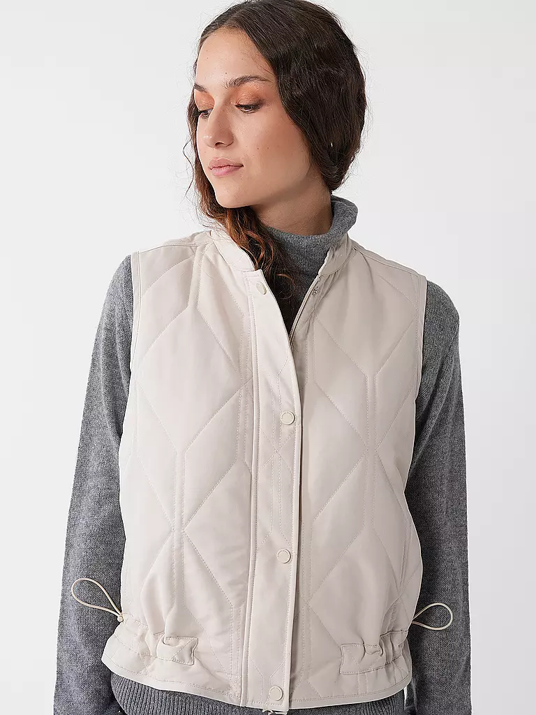 COMMA IDENTITY | Steppgilet | beige