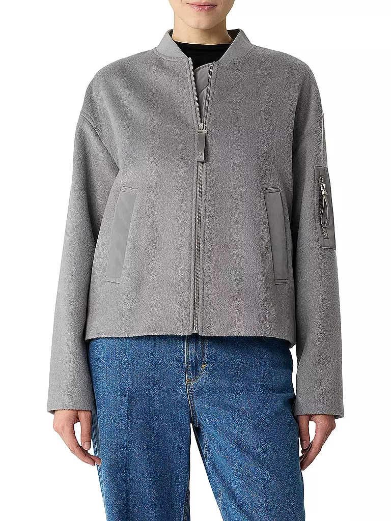 COMMA IDENTITY | Wolljacke | grau