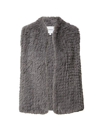 COMMA | Gilet in Felloptik 