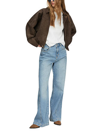 COMMA | Jacke in Lederoptik 