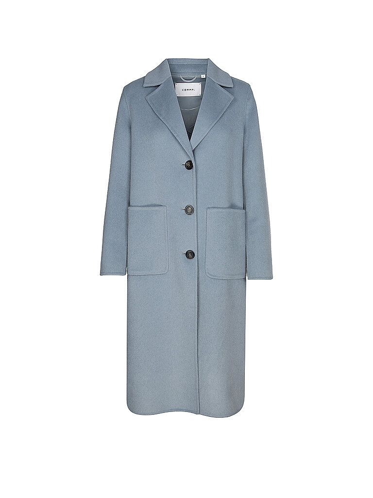 COMMA Wollmantel hellblau | S