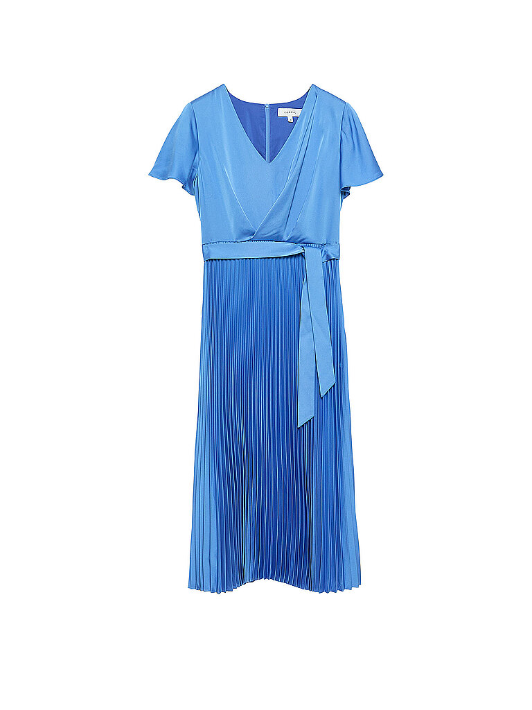 COMMA Midikleid blau | 46