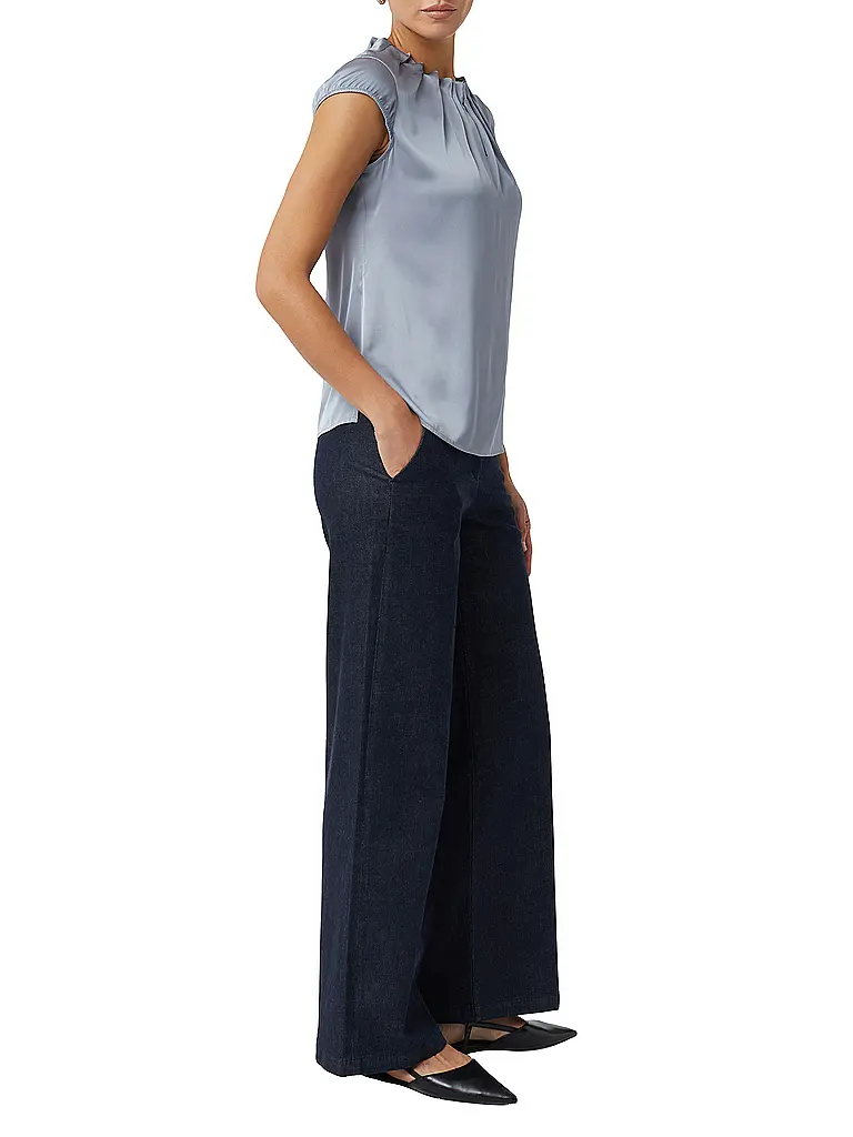 COMMA | Bluse  | Blau