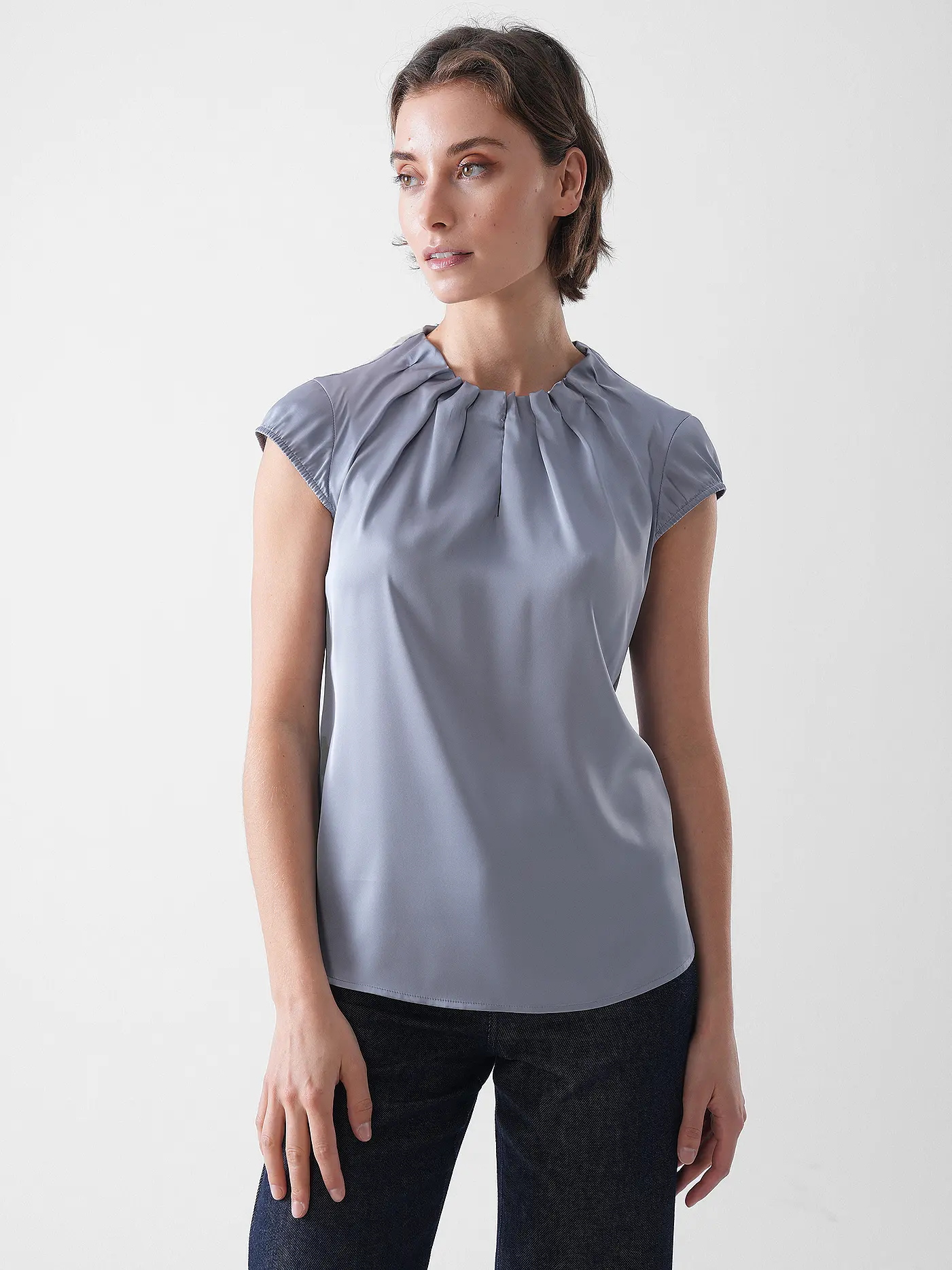 COMMA | Bluse  | blau