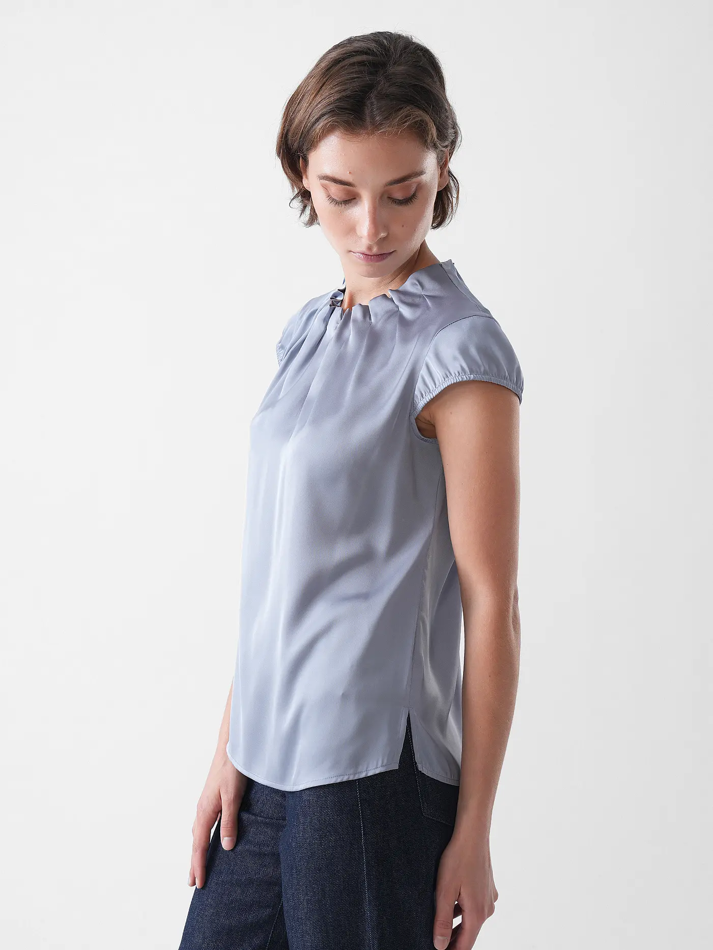COMMA | Bluse  | blau