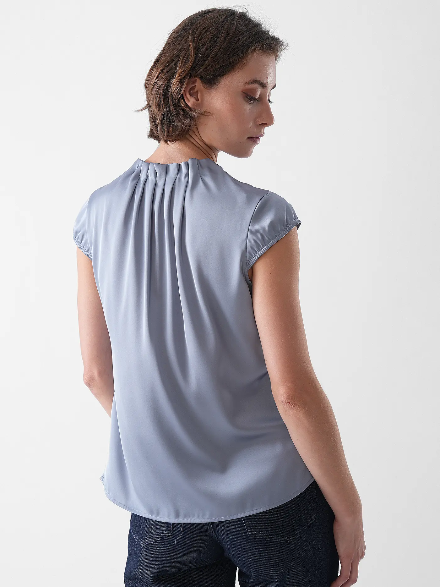 COMMA | Bluse  | blau