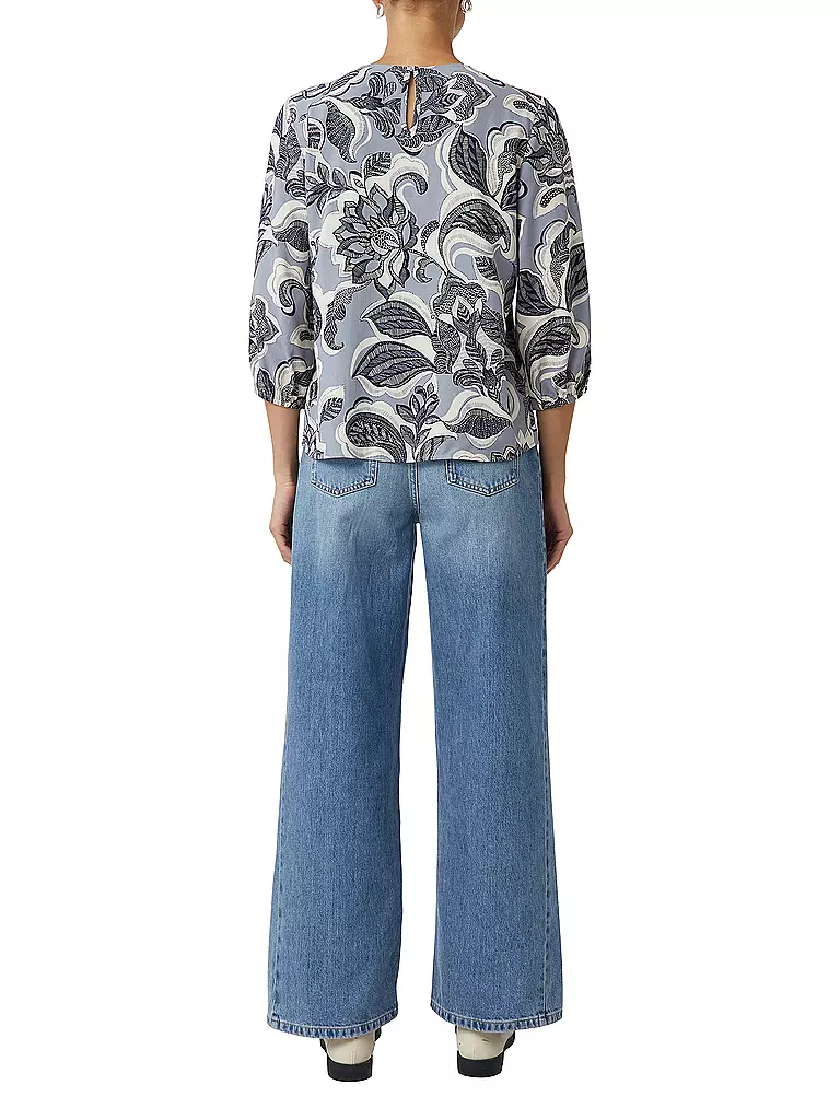 COMMA | Bluse | blau
