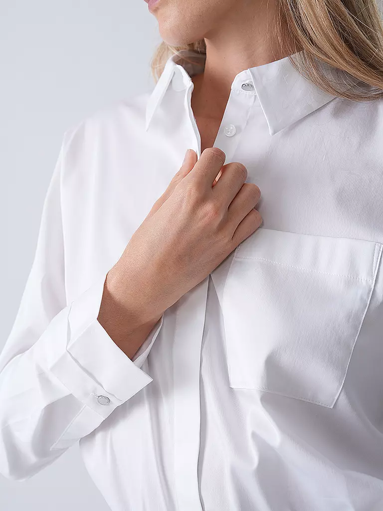 COMMA | Bluse | weiss
