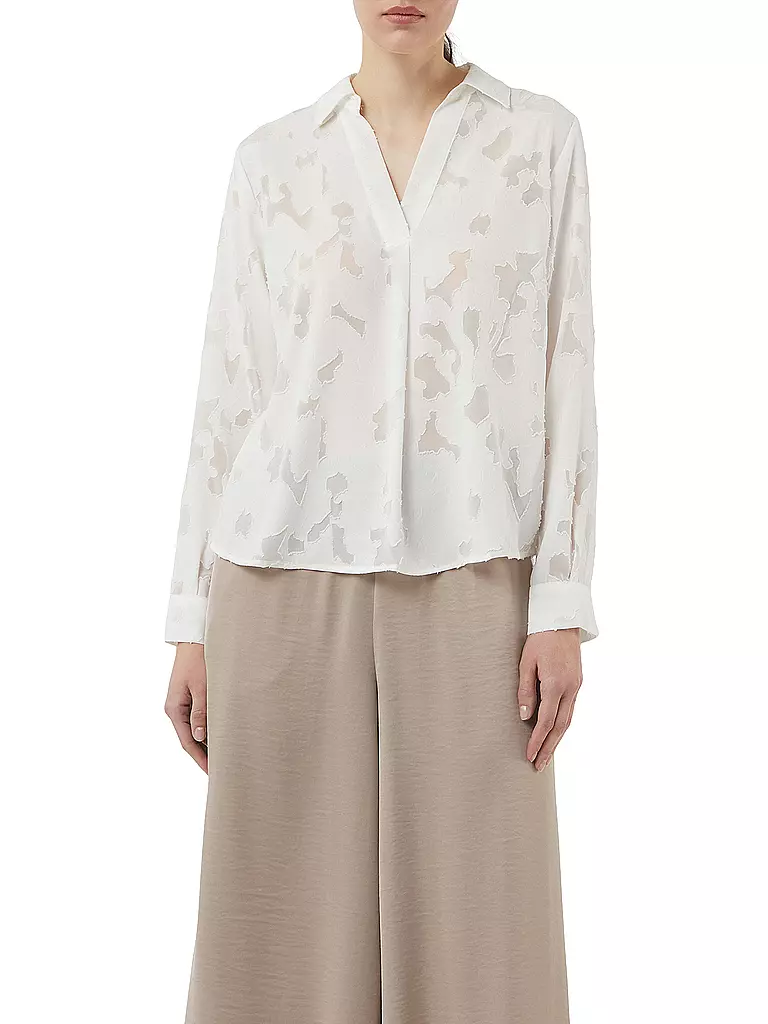 COMMA | Bluse | weiss
