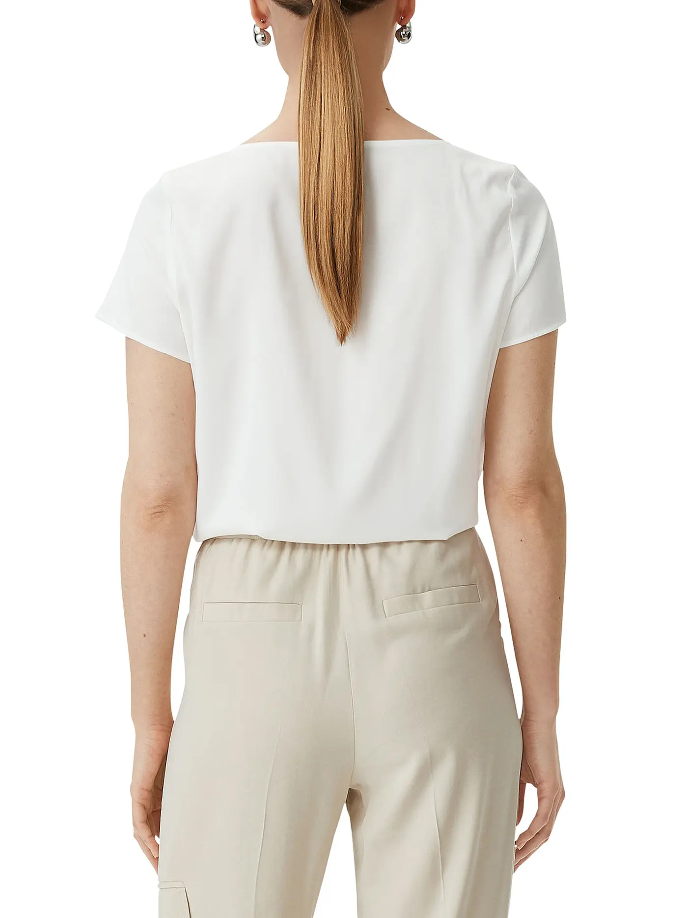 COMMA | Blusenshirt  | weiss