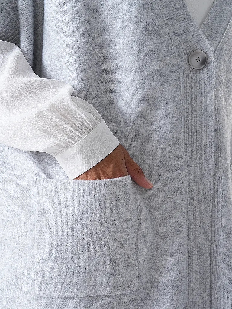 COMMA | Cardigan  | Grau