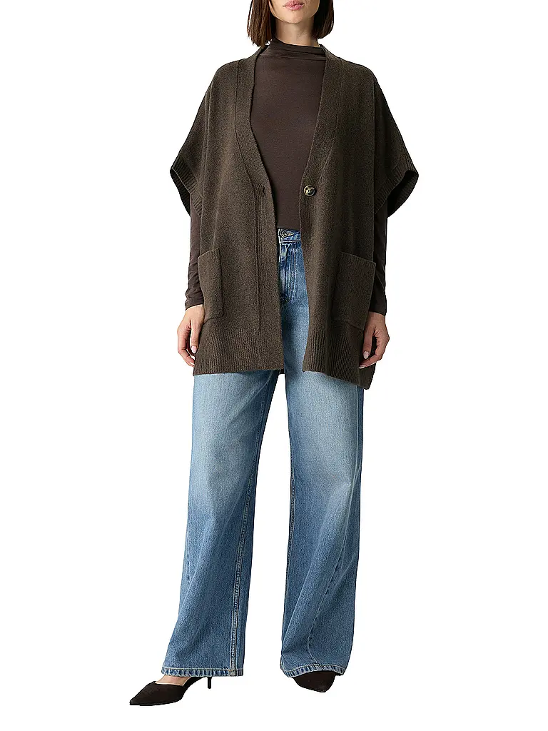COMMA | Cardigan | Braun