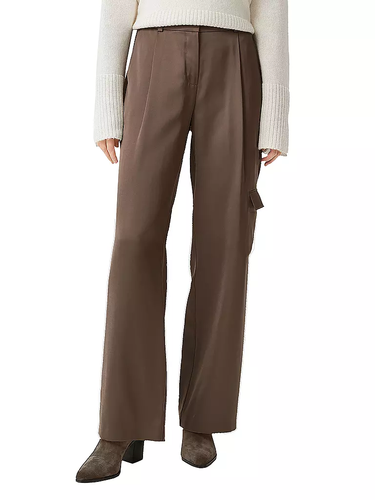 COMMA | Cargohose  | braun