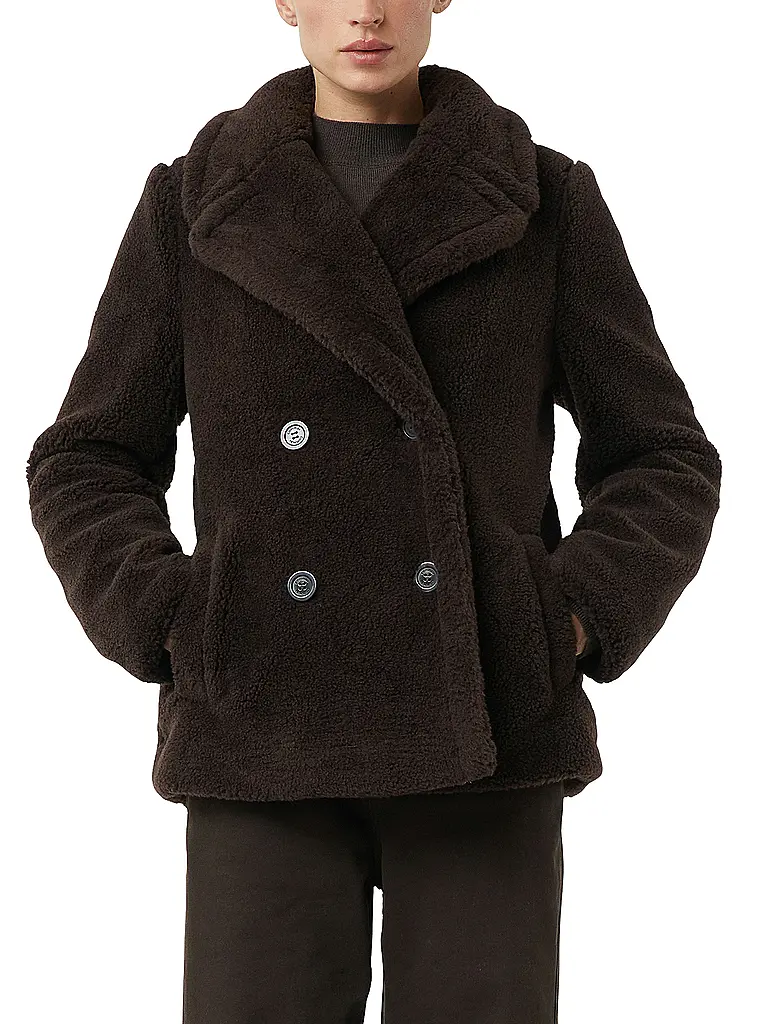 COMMA | Jacke in Felloptik | 