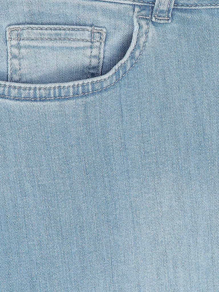 COMMA | Jeans Wide Leg 7/8 | blau