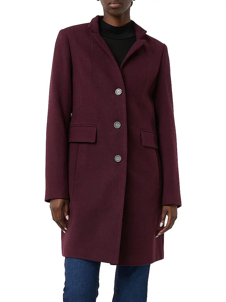 COMMA | Mantel | Dunkelrot