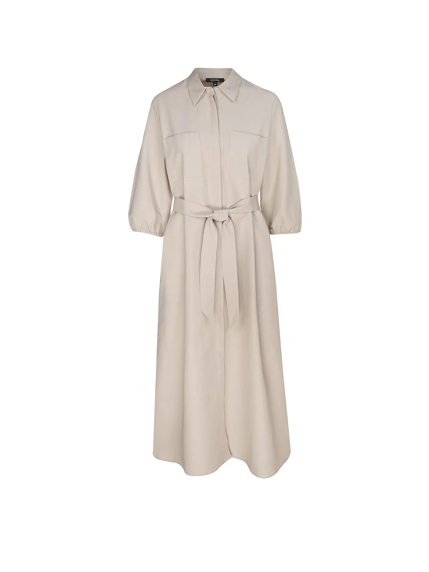 COMMA | Midikleid  | camel