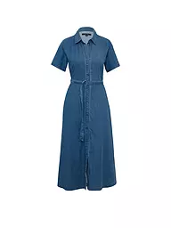 COMMA | Midikleid  | blau