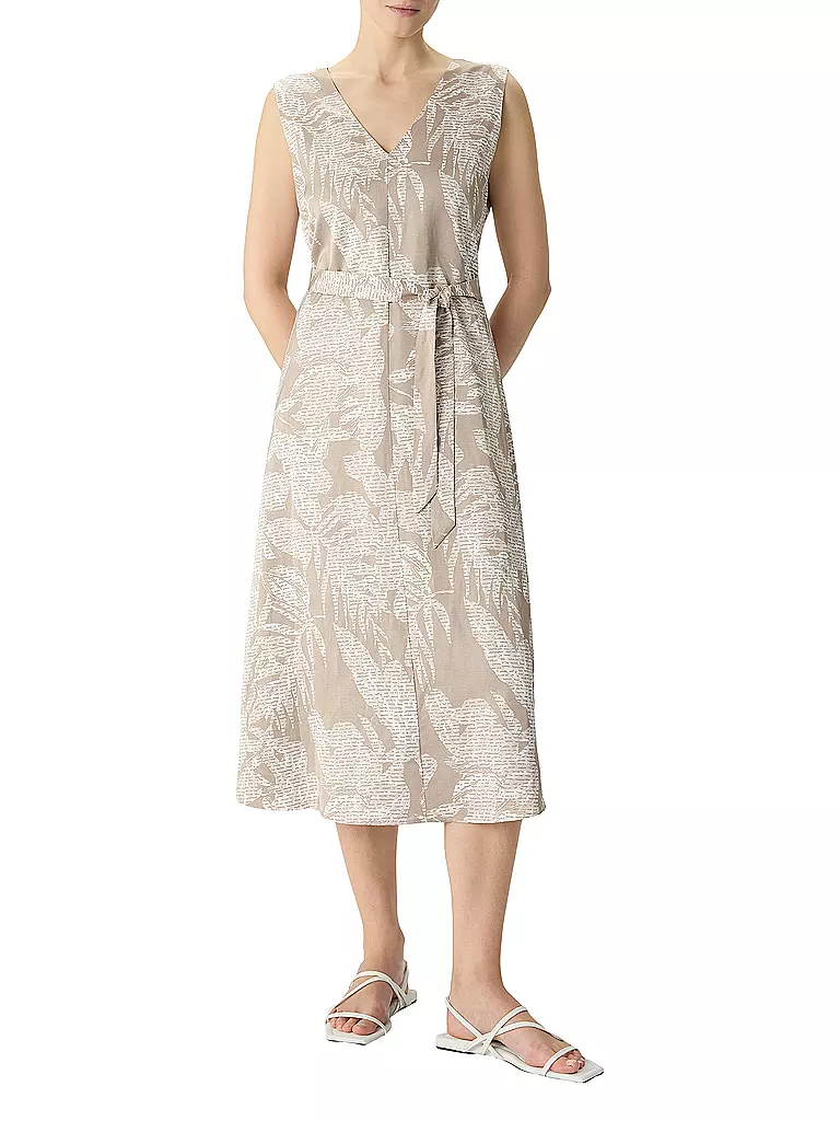 COMMA | Midikleid  | beige
